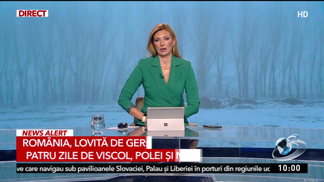 Știri ora 10:00