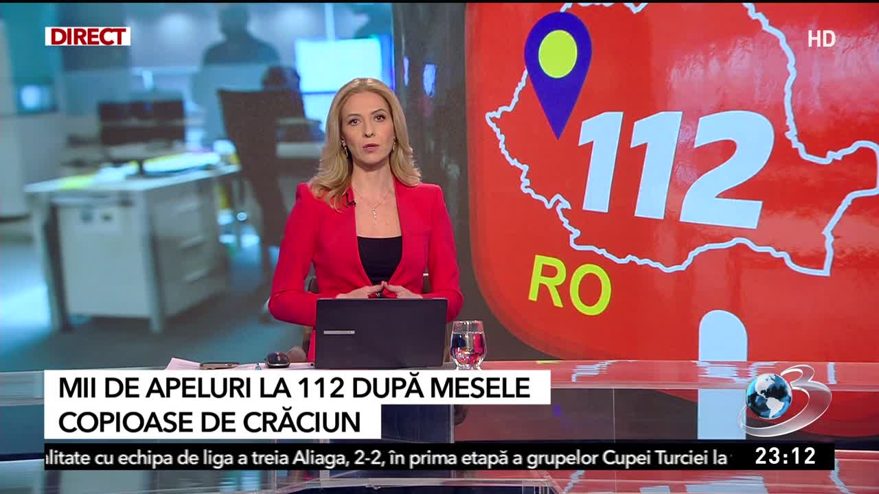 Știri ora 23:00