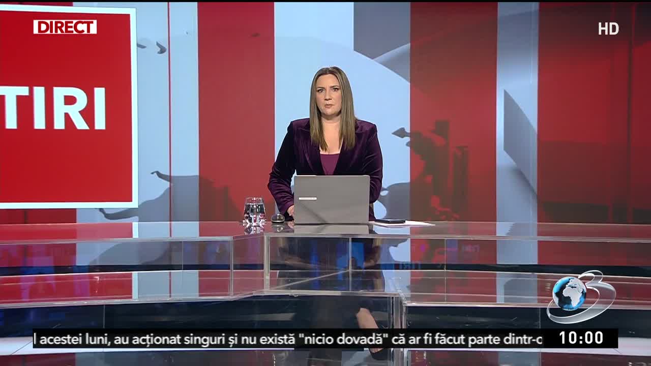 Știri ora 10:00