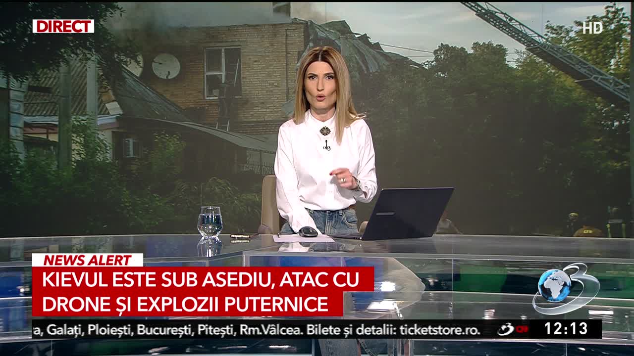Știri ora 12:00