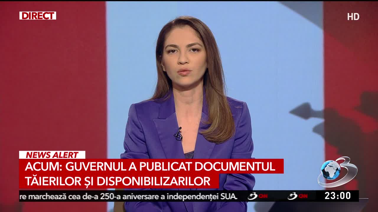 Știri ora 23:00