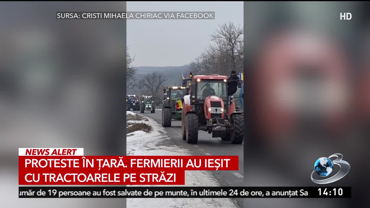 Știri ora 14:00