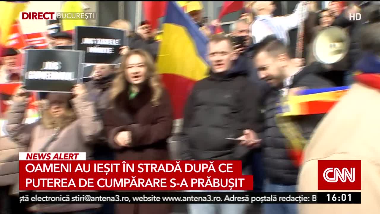 Știri ora 16:00