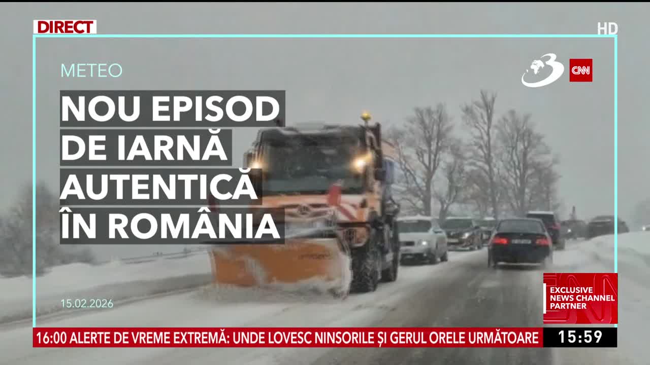 Știri ora 16:00