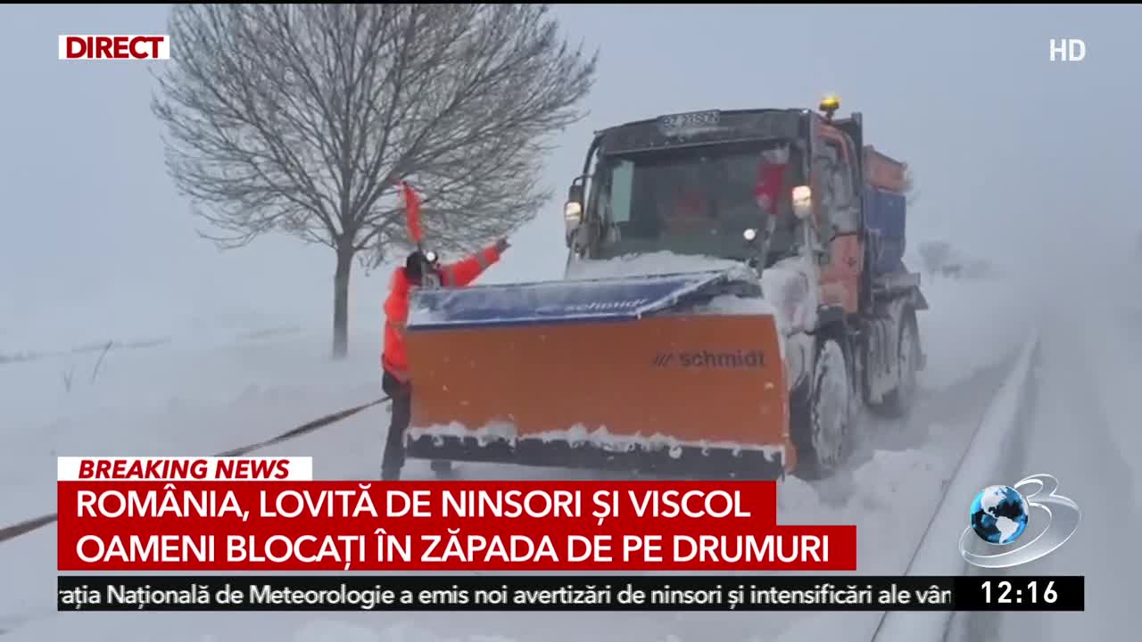 Știri ora 12:00