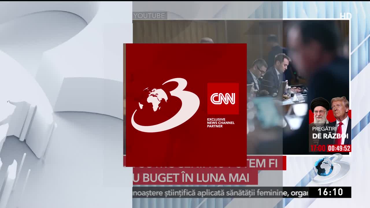 Știri ora 16:00