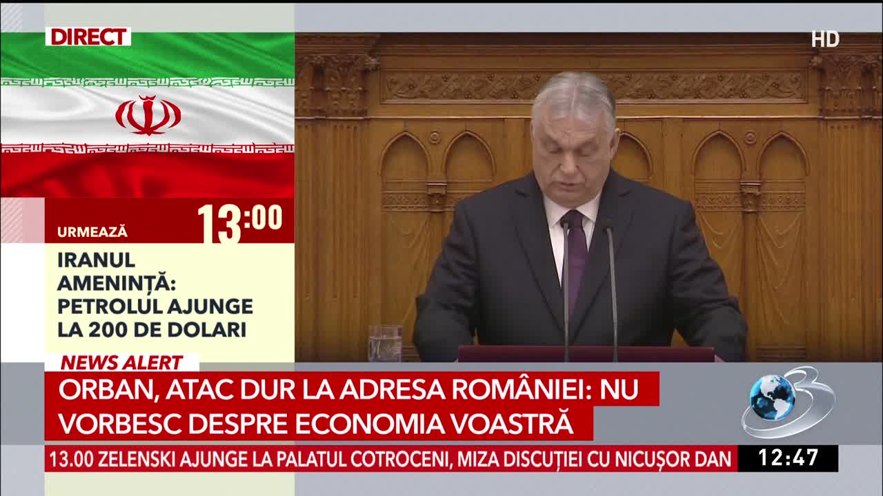 Știri ora 12:00