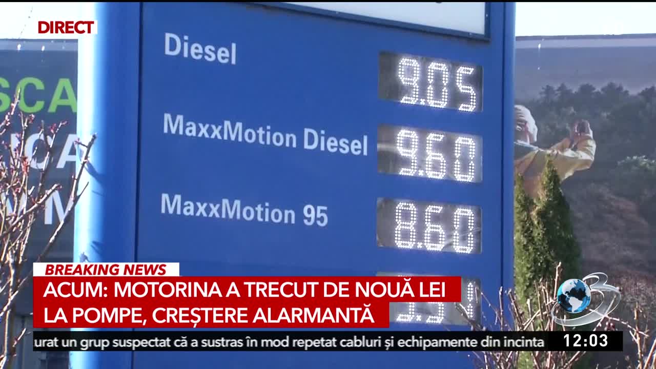 Știri ora 12:00