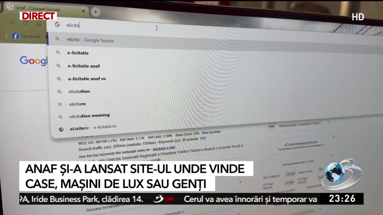 Știri ora 23:00