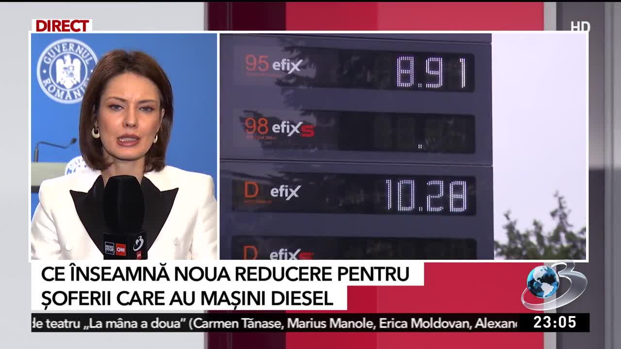 Știri ora 23:00