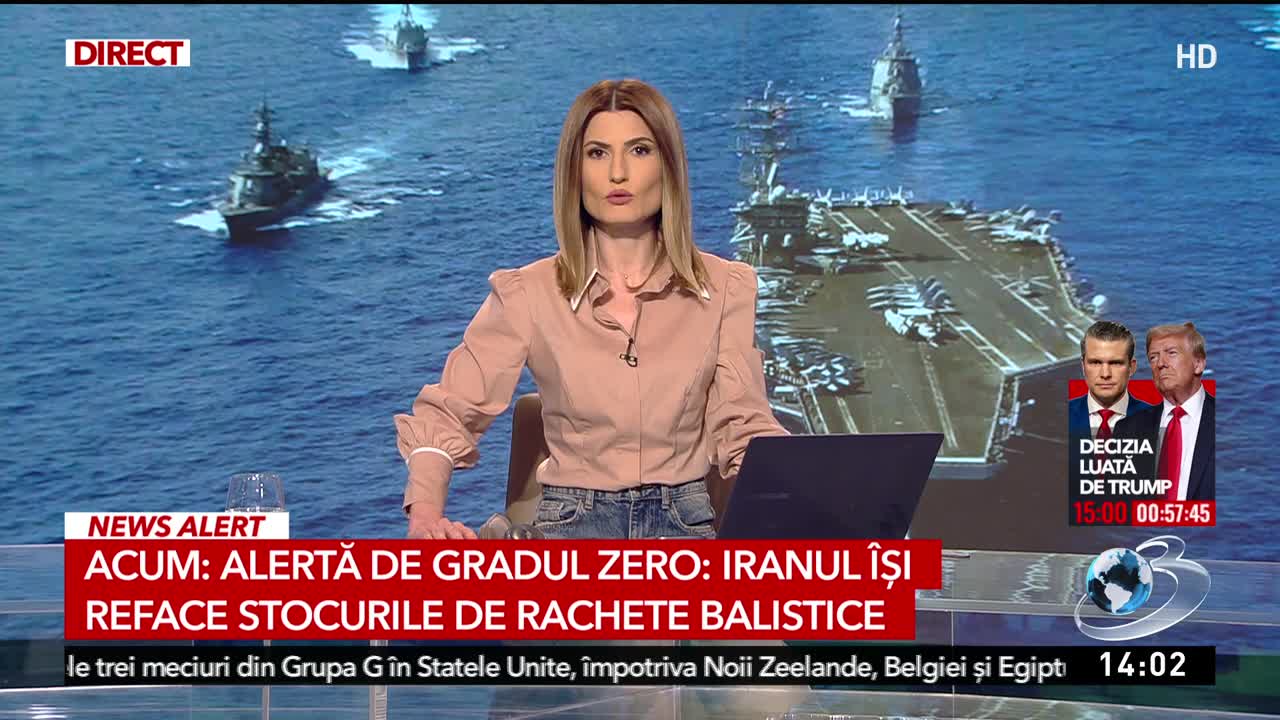 Știri ora 14:00