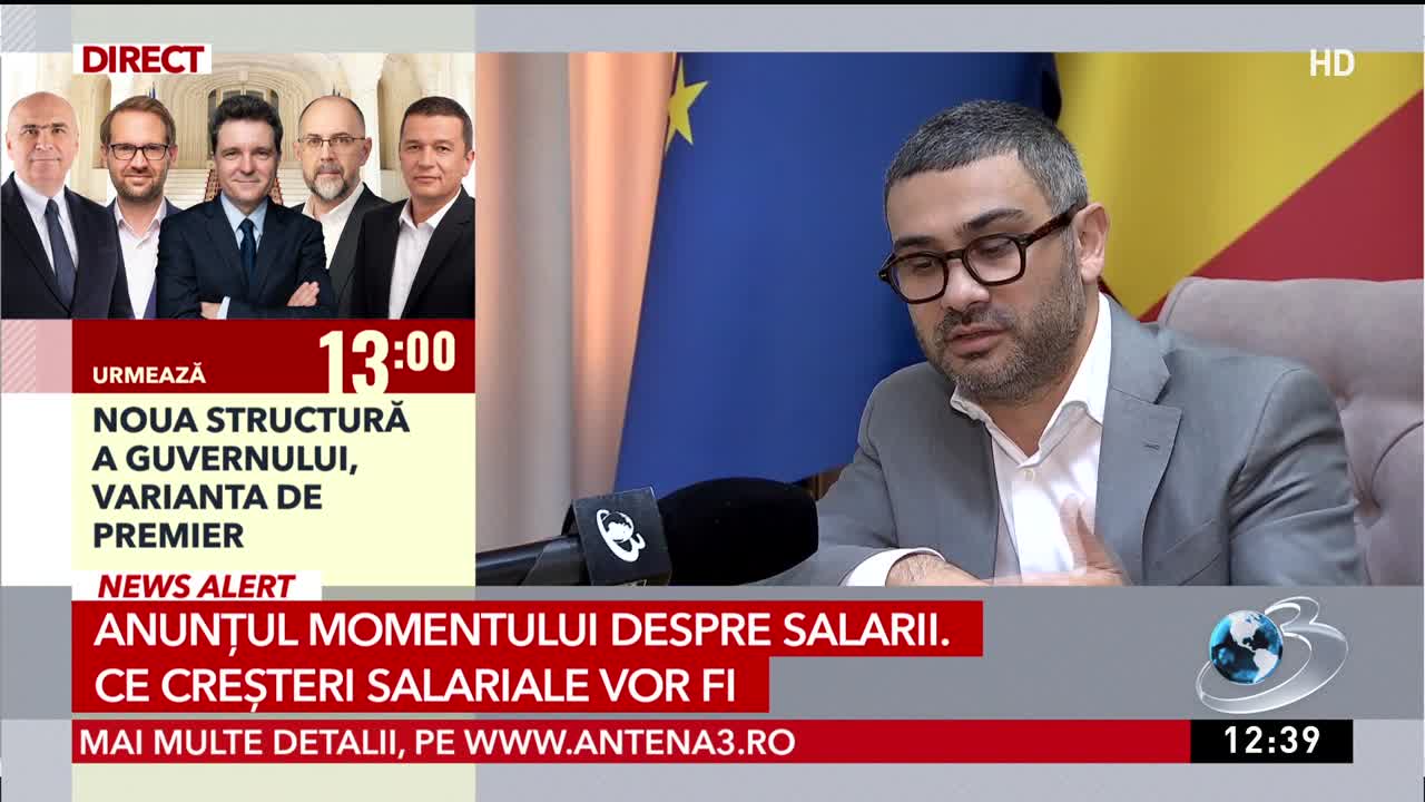 Știri ora 12:00