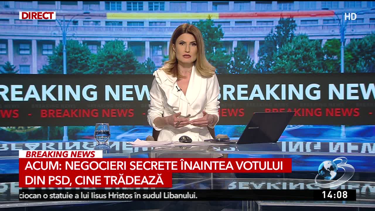 Știri ora 14:00