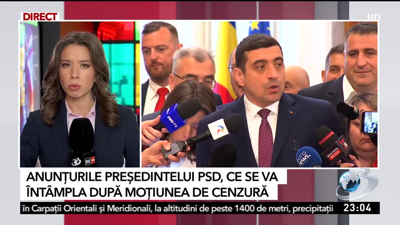 Știri ora 23:00