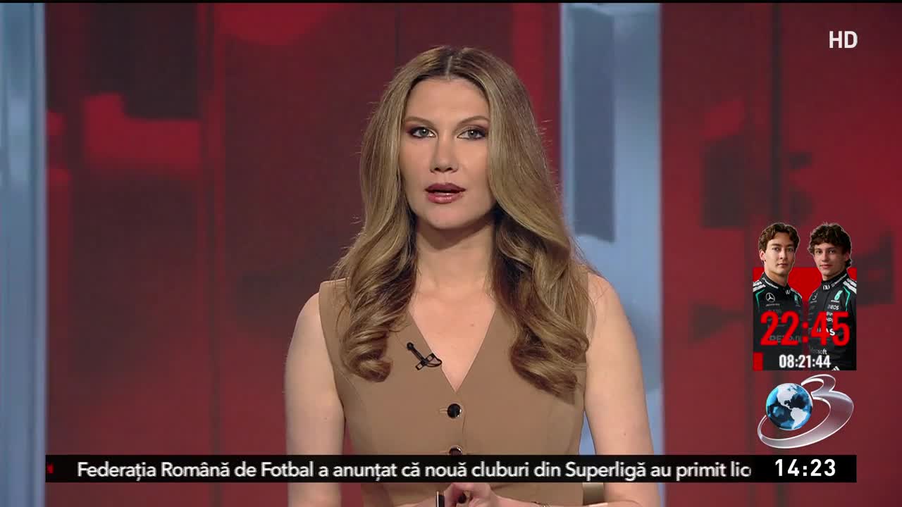 Știri ora 14:00