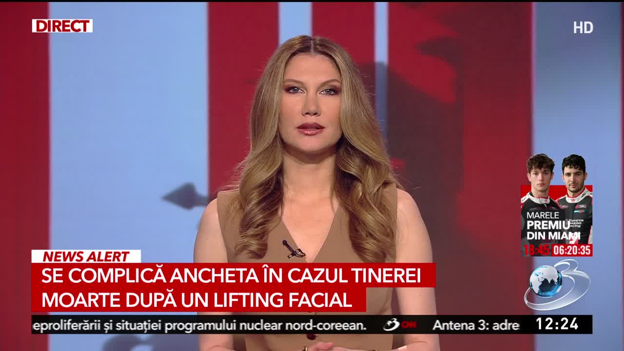 Știri ora 12:00