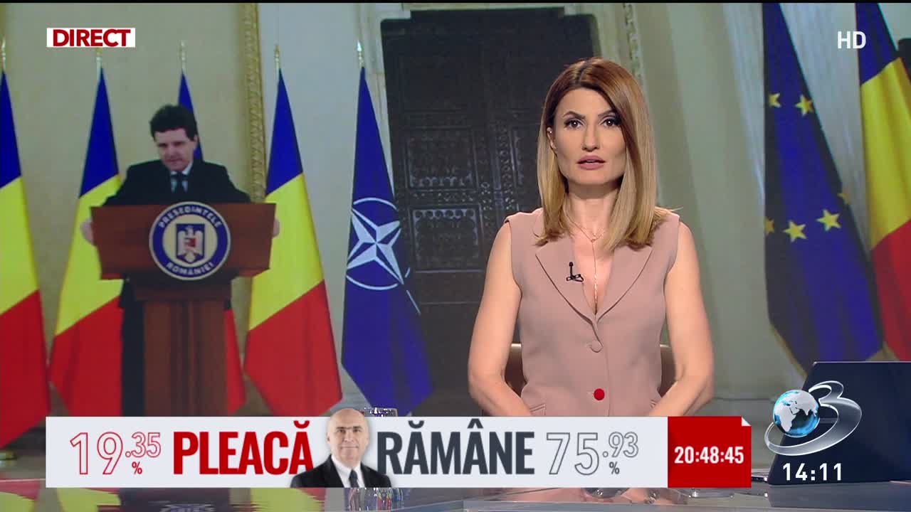 Știri ora 14:00
