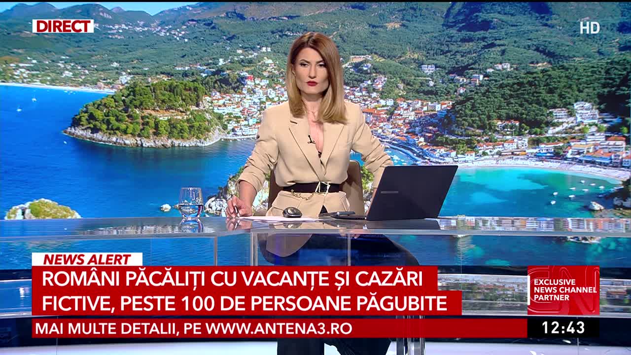 Știri ora 12:00