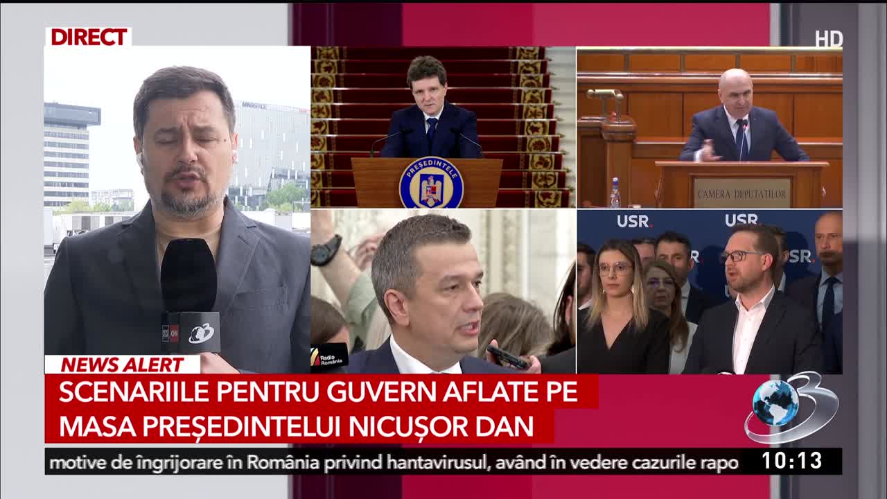 Știri ora 10:00