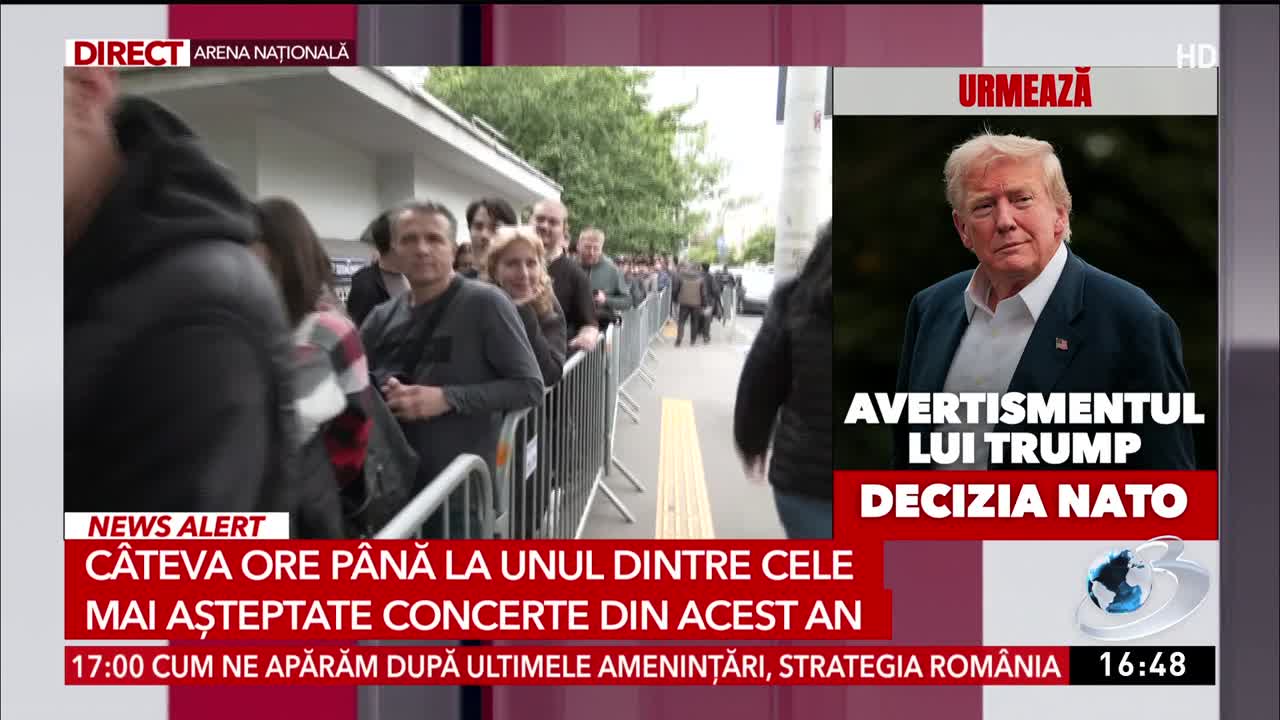 Știri ora 16:00