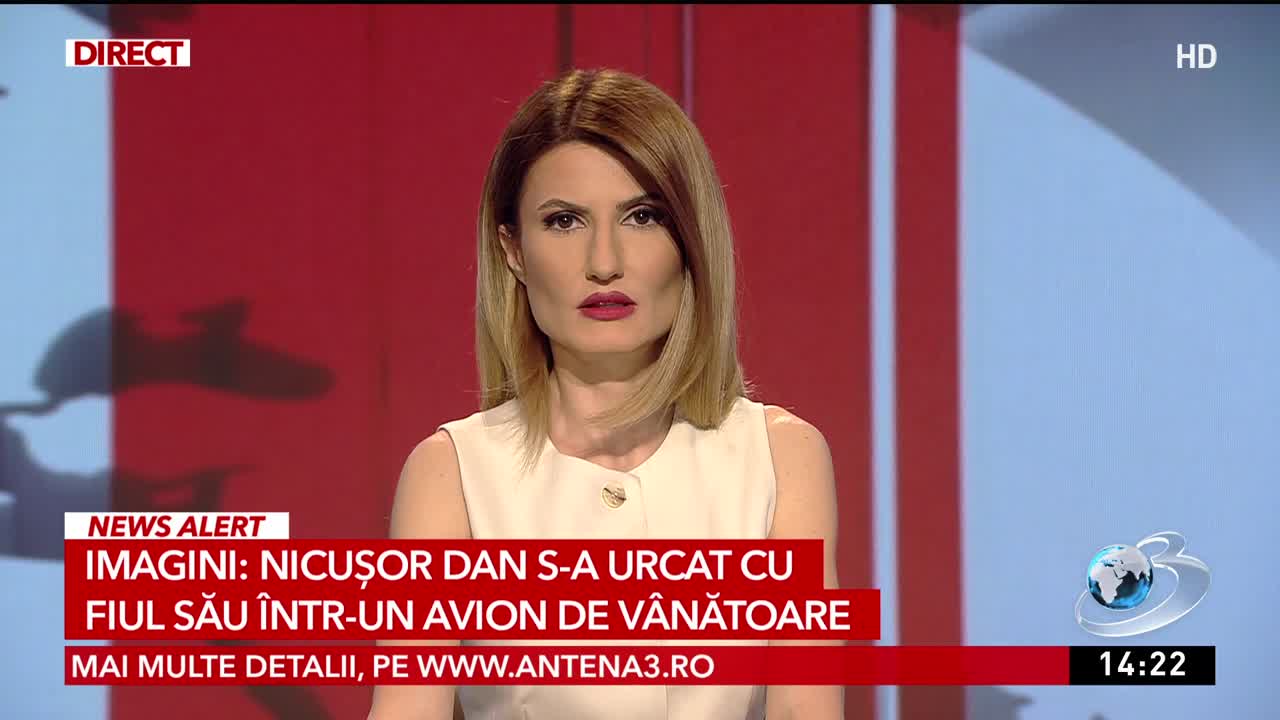 Știri ora 14:00