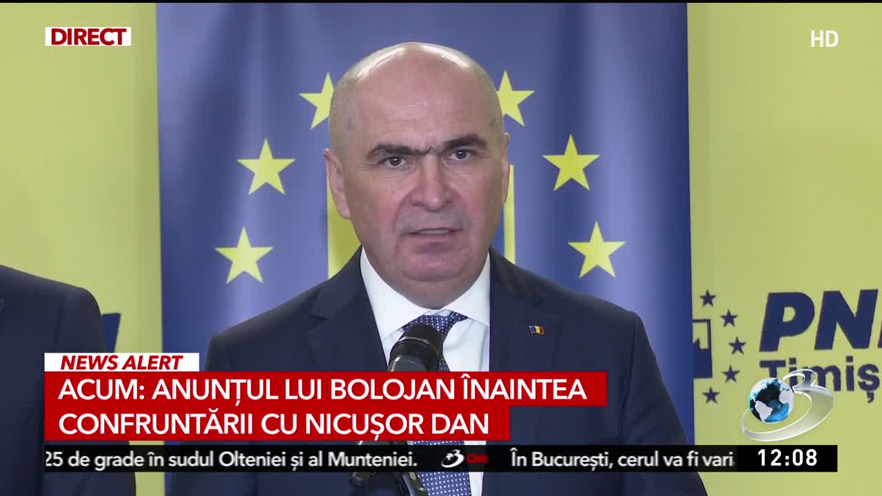 Știri ora 12:00