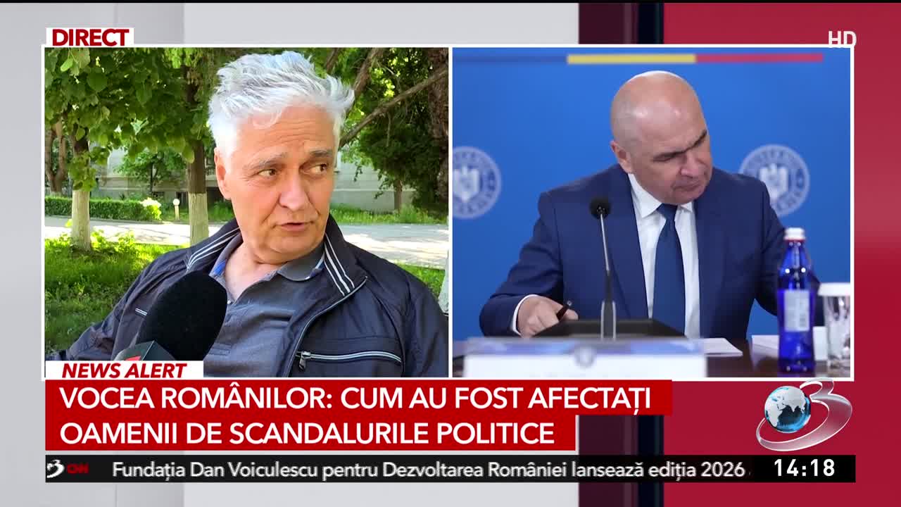 Știri ora 14:00