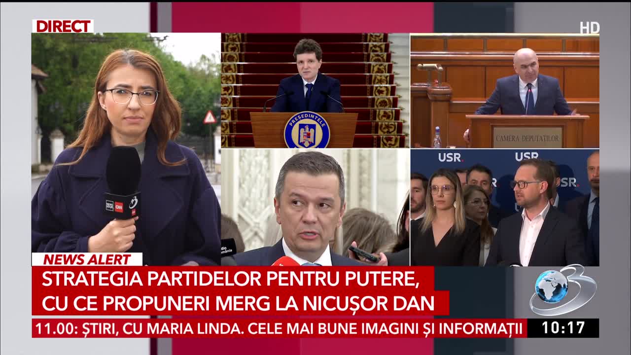 Știri ora 10:00