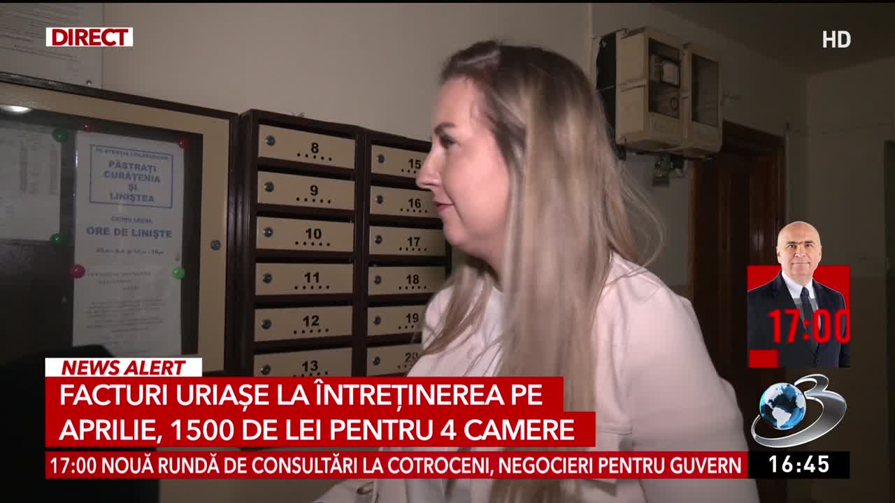 Știri ora 16:00
