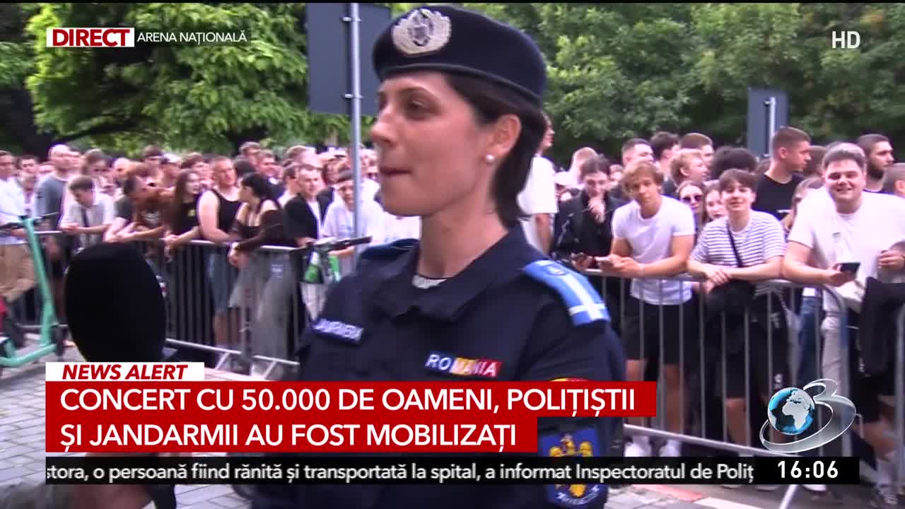 Știri ora 16:00