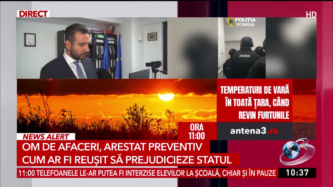 Știri ora 10:00