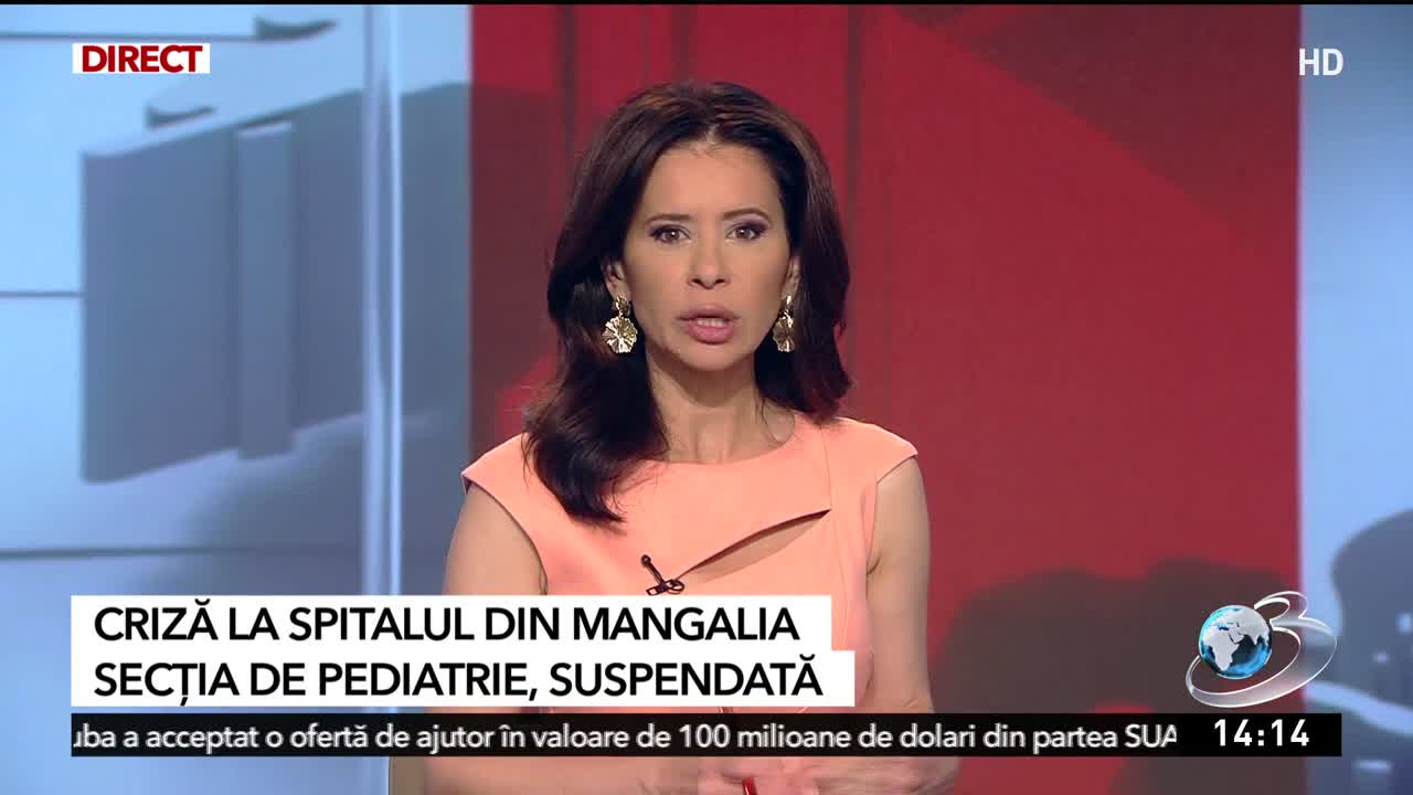 Știri ora 14:00