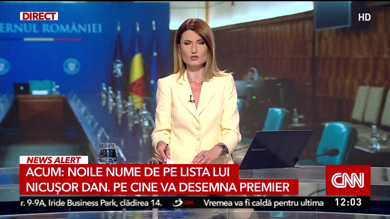 Știri ora 12:00