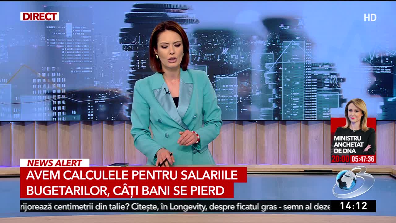 Știri ora 14:00