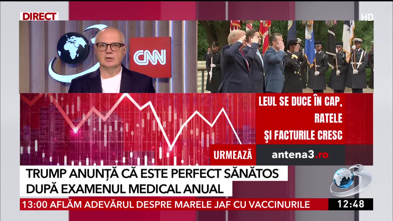 Știri ora 12:00