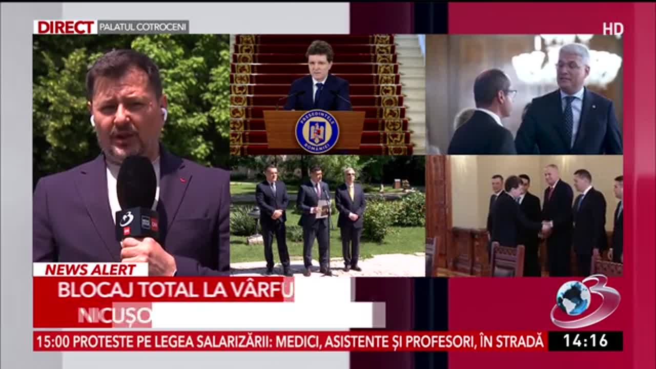 Știri ora 14:00