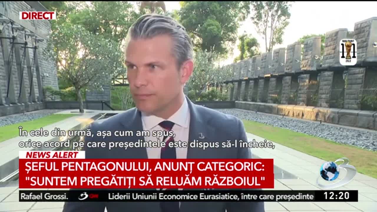 Știri ora 12:00