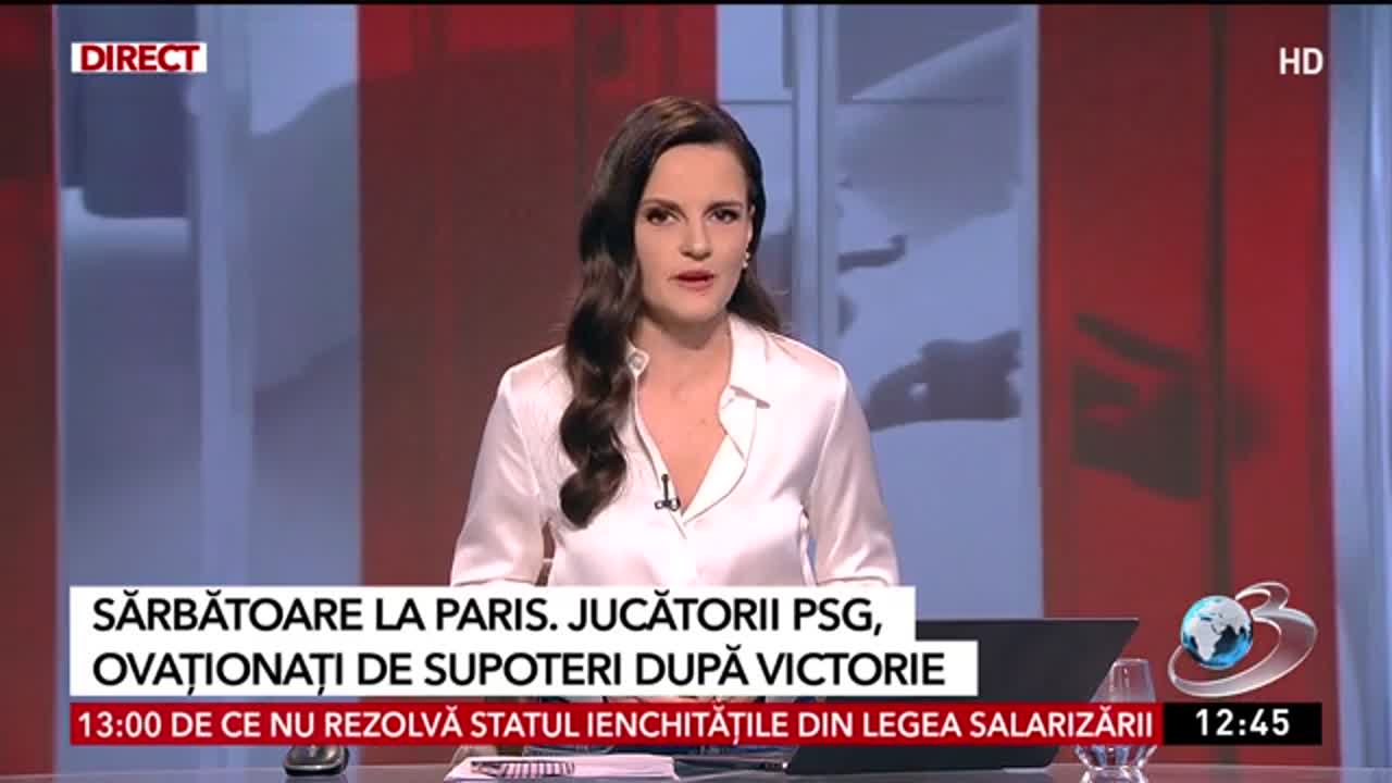 Știri ora 12:00