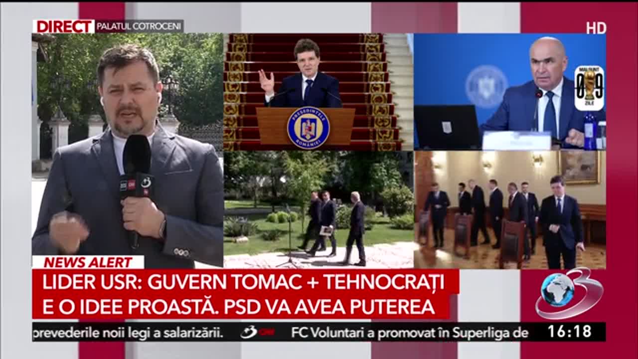 Știri ora 16:00