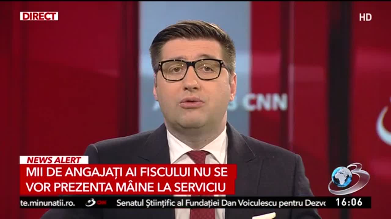 Știri ora 16:00