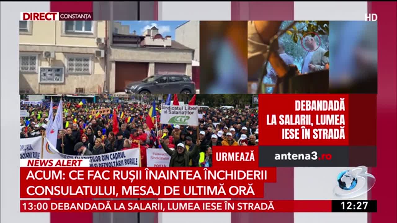 Știri ora 12:00