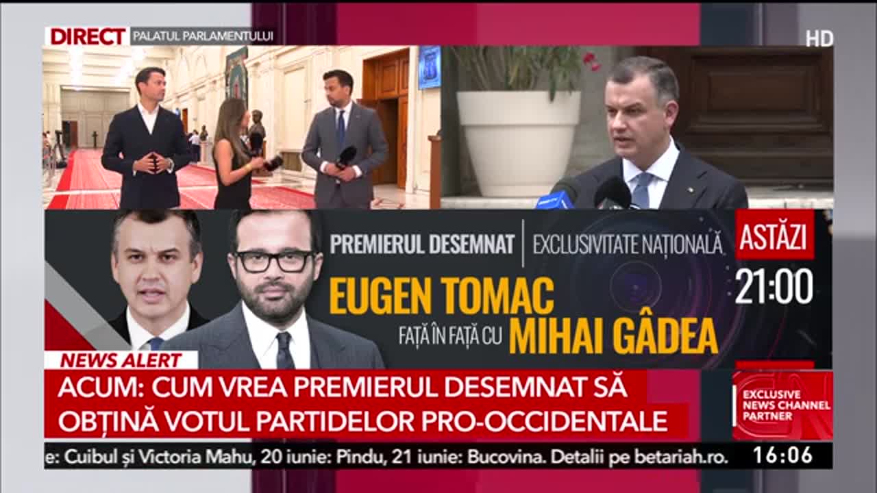 Știri ora 16:00