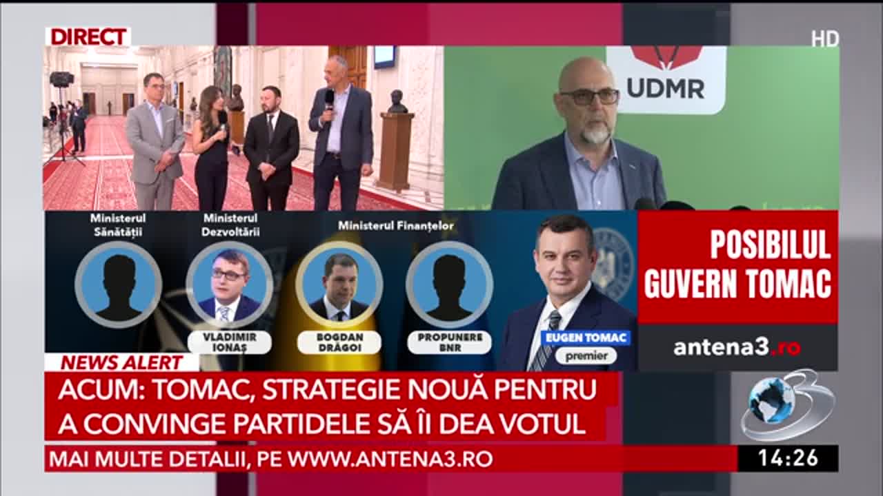 Știri ora 14:00