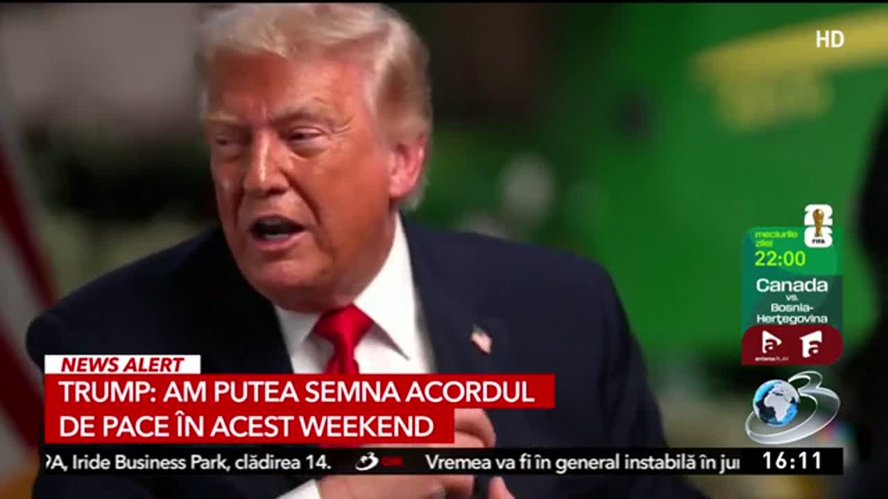 Știri ora 16:00