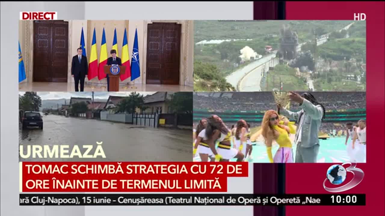 Știri ora 10:00