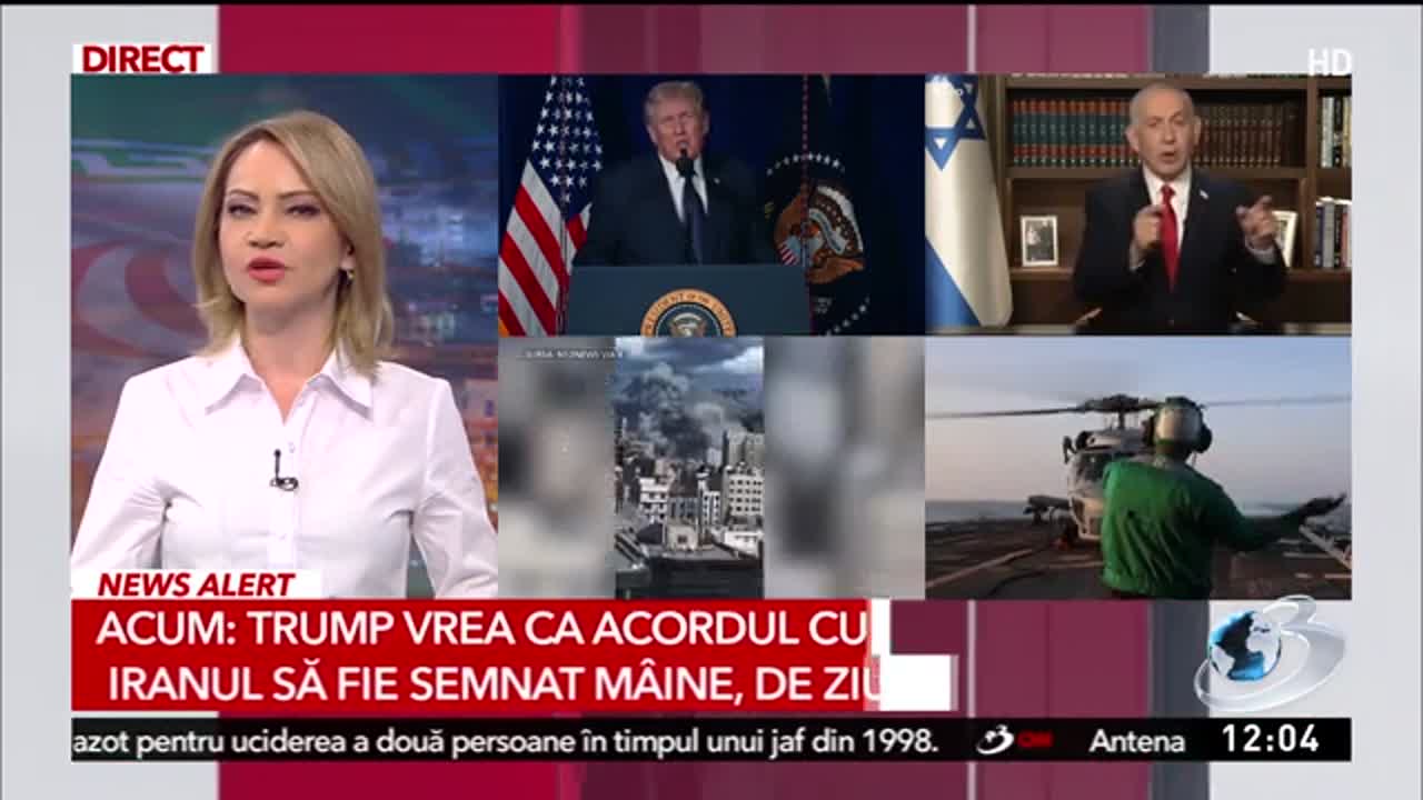 Știri ora 12:00