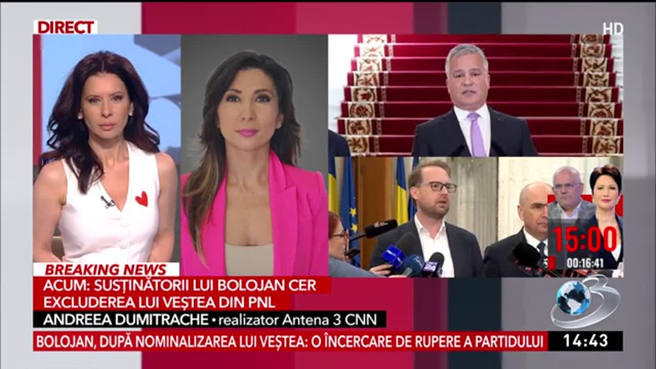 Știri ora 14:00