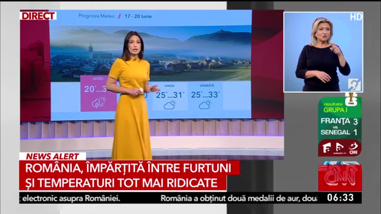 Știri ora 06:00