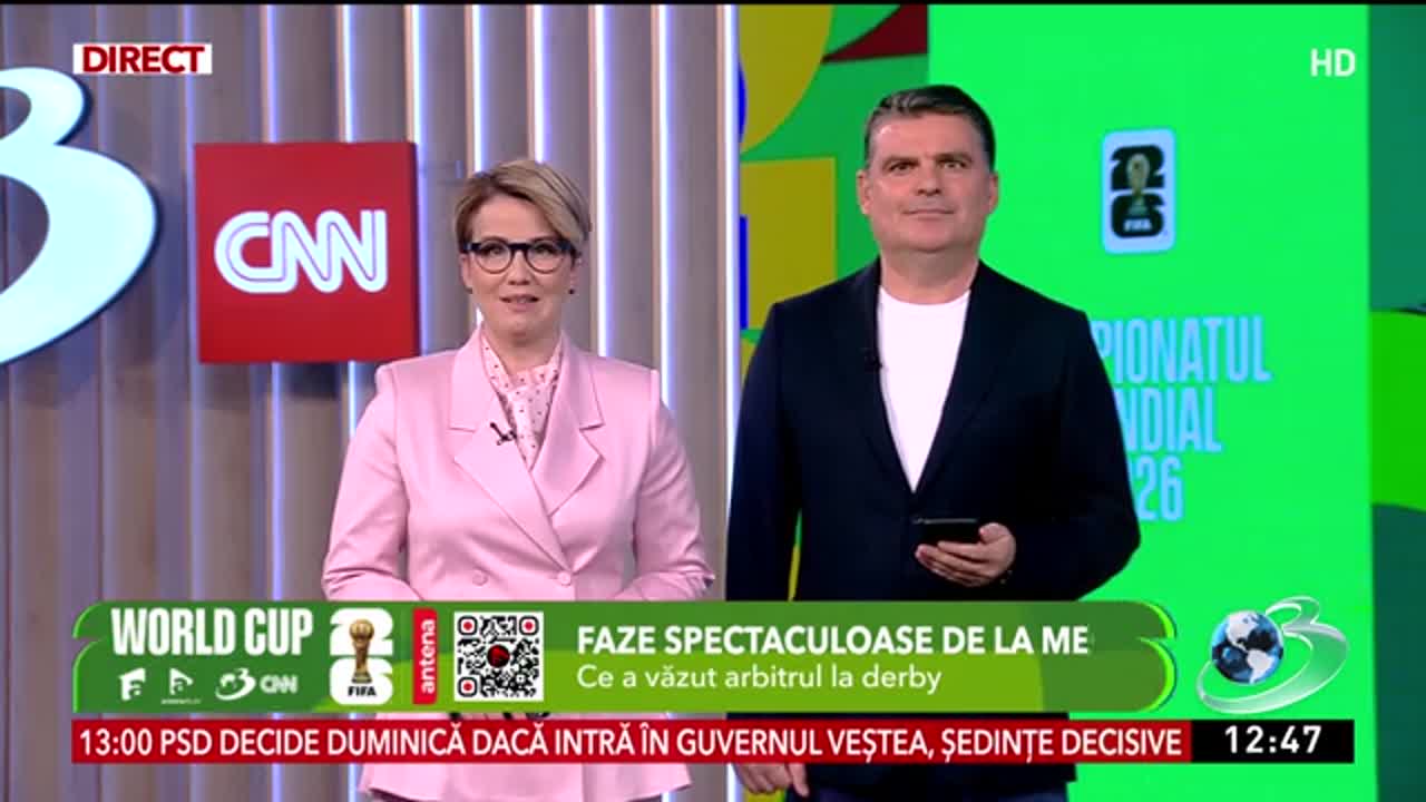 Știri ora 12:00