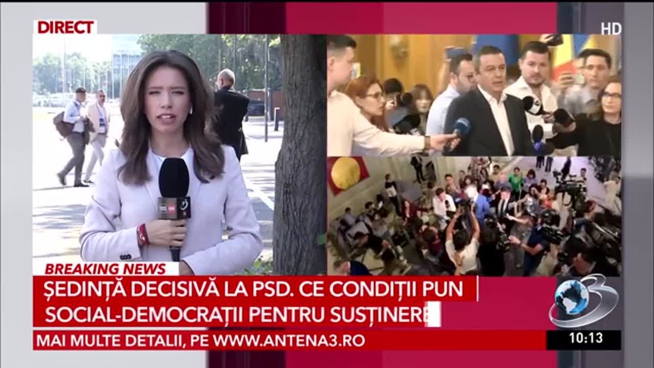 Știri ora 10:00